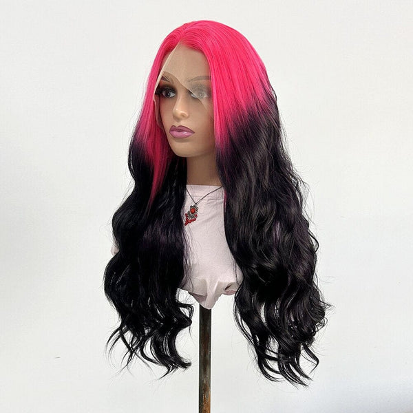 Stylonic Fashion Boutique Synthetic Wig Ombre Pink Roots Wig Ombre Pink Roots Wig - Stylonic Wigs