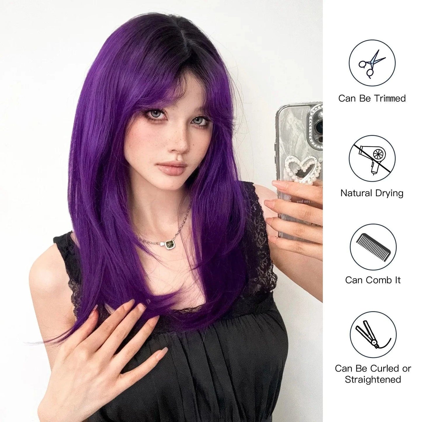 Purple Wig