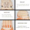 Stylonic Fashion Boutique Synthetic Wig Orange Bob Wig Wigs - Orange Bob Wig - Stylonic Fashion Boutique