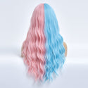 Stylonic Fashion Boutique Synthetic Wig Pink and Blue Wig Pink and Blue Wig - Stylonic Fashion Boutique