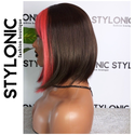 Stylonic Fashion Boutique Synthetic Wig Pink Bangs Wig Pink Bangs Wig - Stylonic Premium Wigs