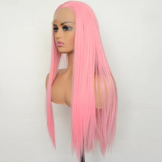 Stylonic Fashion Boutique Lace Front Synthetic Wig Pink Lace Wig Pink Lace Wig - Stylonic Wigs