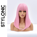 Stylonic Fashion Boutique Synthetic Wig Pink Wig Pink Wig - Stylonic Wigs