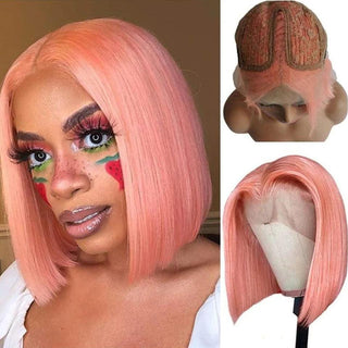 Pink Bob WIg