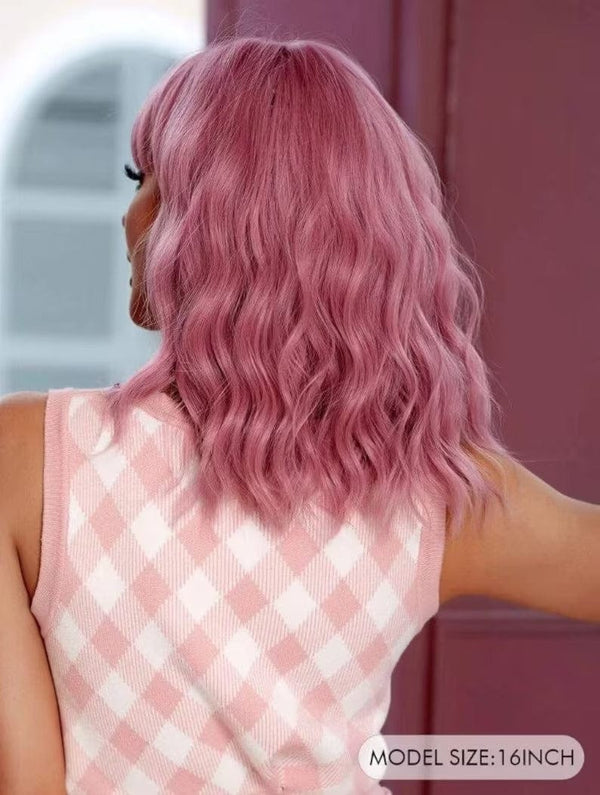 Stylonic Fashion Boutique Synthetic Wig Pink Wig UK Pink Wig UK - Stylonic Wigs