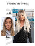 Wigs Before and After