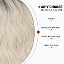 Stylonic Fashion Boutique Synthetic Wig Platinum Blonde Wigs Platinum Blonde Wigs - Stylonic Wigs