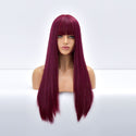 Stylonic Fashion Boutique Synthetic Wig Plum Wig Wigs - Plum Wig - Stylonic Fashion Boutique