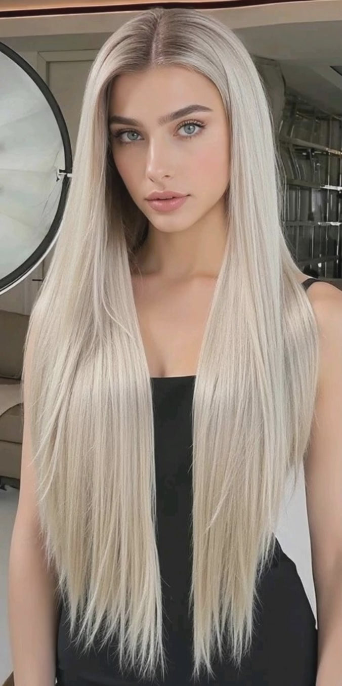 White Blonde Wig