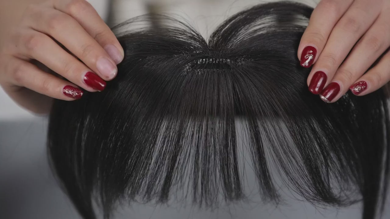 Clip in Bangs Human Hair