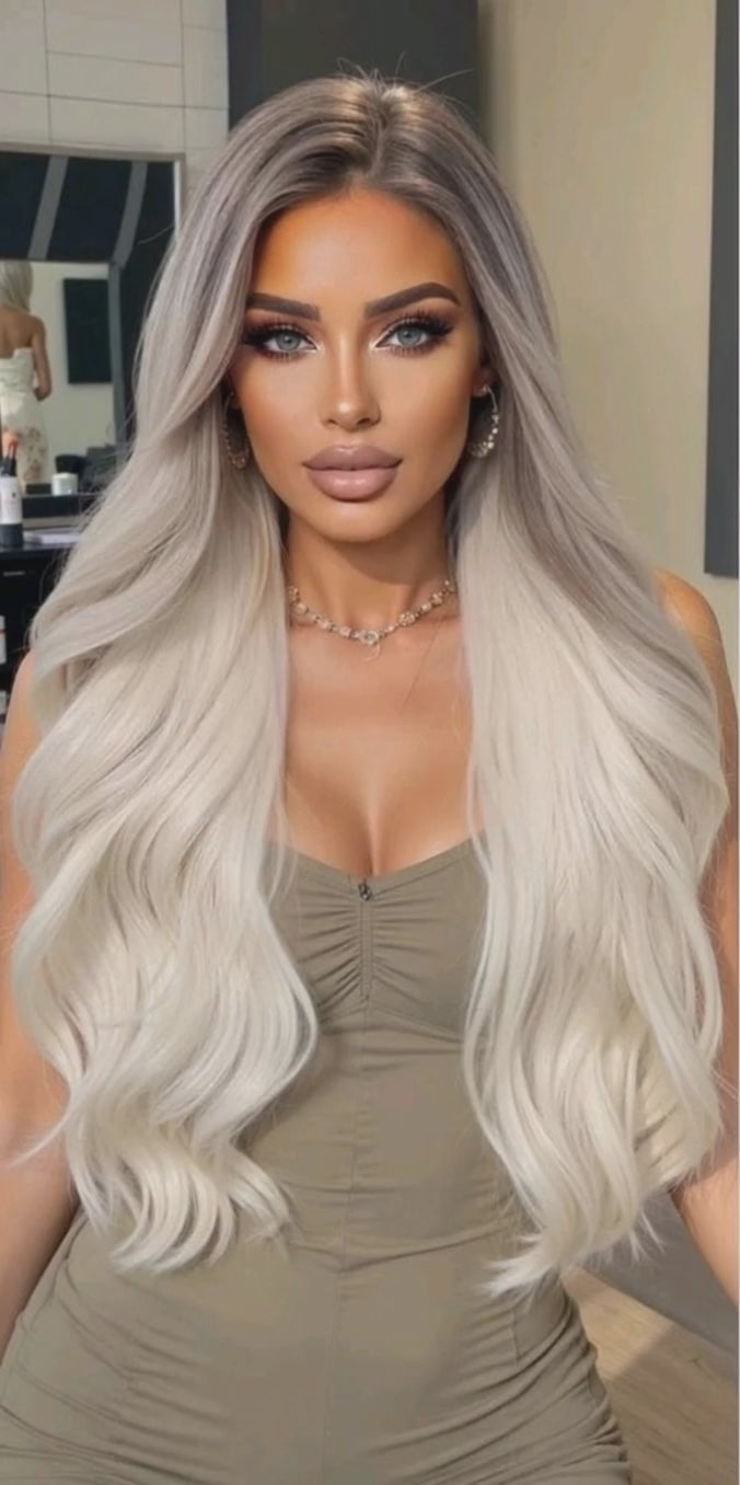 Blonde Glueless Wig
