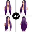 Stylonic Fashion Boutique 924-zi / China Purple Synthetic Cosplay Wig