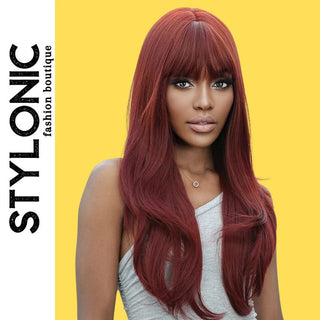 Stylonic Fashion Boutique Synthetic Wig Red Brown Long Synthetic Wig Red Brown Long Synthetic Wig - Stylonic