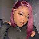Stylonic Fashion Boutique Red Front Lace Wigs
