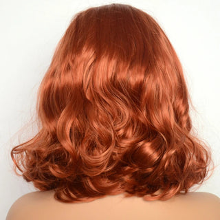 Stylonic Fashion Boutique 1 PC / 150% / CHINA | 14inches Red Lace Front Wig