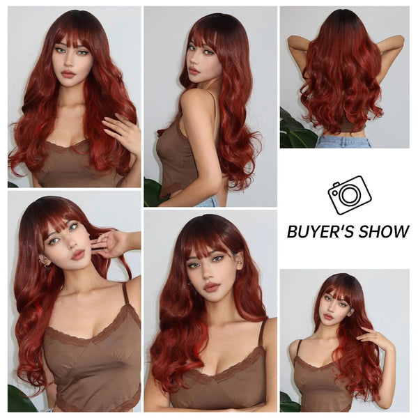 Stylonic Fashion Boutique WL1194-1 / CHINA Red Wig