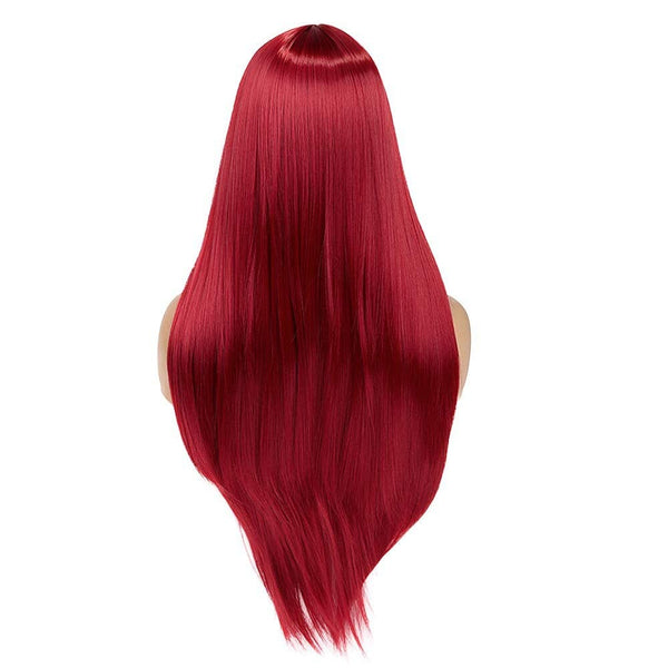 Stylonic Fashion Boutique Synthetic Wig Rose Red Wig Wigs - Rose Red Wig | Red Wigs | Stylonic Fashion Boutique