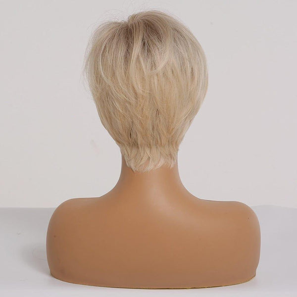 Short Blonde Wig