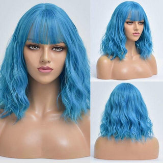 Blue Wig