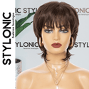 Stylonic Fashion Boutique Synthetic Wig Short Brown Synthetic Wig Short Brown Synthetic Wig - Stylonic Wigs