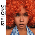 Stylonic Fashion Boutique Synthetic Wig Short Curly Orange Wig Short Curly Orange Wig - Stylonic Wigs