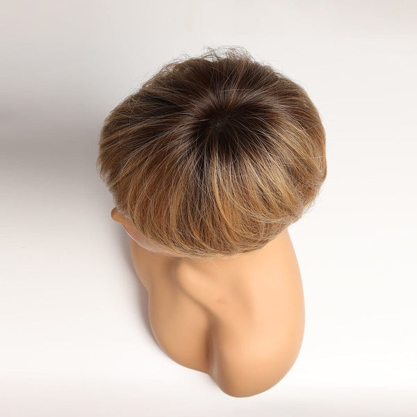 Stylonic Fashion Boutique Synthetic Wig Short Honey Blonde Wig Short Honey Blonde Wig - Stylonic Wigs