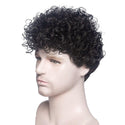 Mens Black Wig