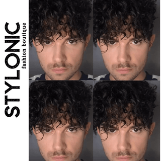 Stylonic Fashion Boutique Short Kinky Curly Wig for Man