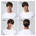 Stylonic Fashion Boutique SS1002-1 Short Pixie Cut Brown Wigs for Men