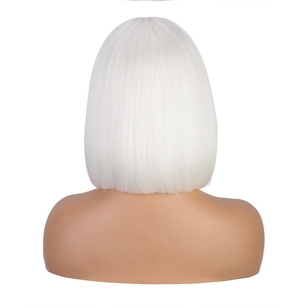 White Bob Wig
