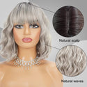 Stylonic Fashion Boutique Synthetic Wig Silver Wig Silver Wig - Stylonic Premium Wigs