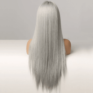 Long Silver Wig