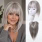 Best Hair Toppers for Thinning Hair Silver Grey
