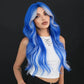 Long Blue Wig