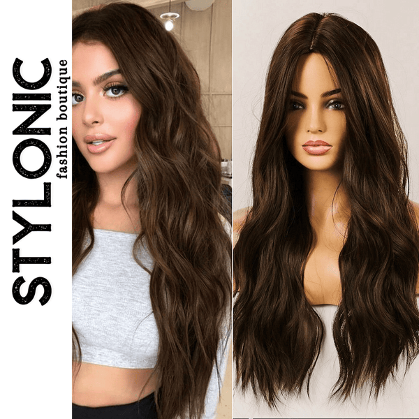 Stylonic Fashion Boutique Synthetic Brown Wig