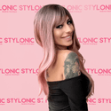 Stylonic Fashion Boutique Synthetic Wig Synthetic Pink Ombre Long Wavy Wig Synthetic Pink Ombre Long Wavy Wig - Stylonic Wigs