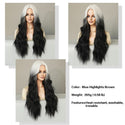 Stylonic Fashion Boutique Synthetic Wig White and Black Wig Wigs - White and Black Wig | Stylonic Fashion Boutique