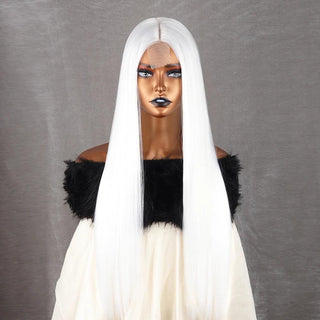 Long White Wig