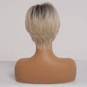 Short Blonde Wig