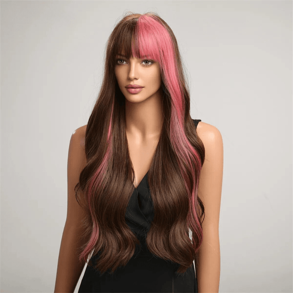 Stylonic Fashion Boutique EM8173-1 / China Wig Pink Streak