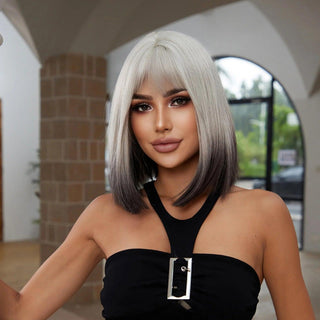 Silver Ombre Wig