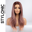 Stylonic Fashion Boutique Synthetic Wig Wigs Pink - Synthetic Ombre Pink Wig Wigs Pink - Synthetic Ombre Pink Wig - Stylonic Wigs