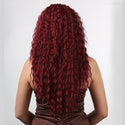 Stylonic Fashion Boutique HC11067-1 / 24inches / 1 PC | 150% Wine Red Kinky Curly Lace Front Wig