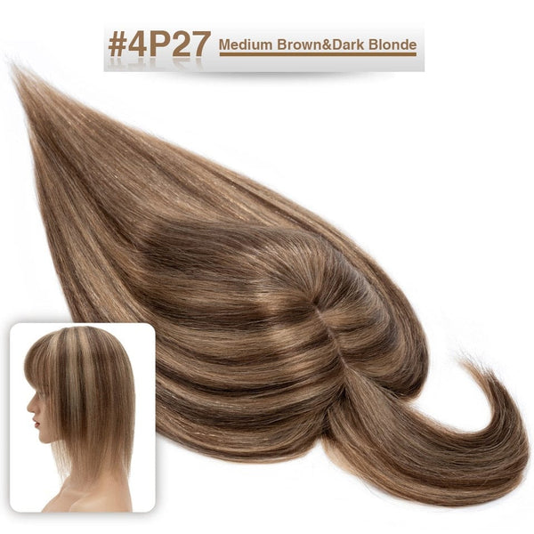Stylonic Fashion Boutique China / 6 inches 27g / 4P27|7x13|Center Part|150% Women's Topper Hair
﻿