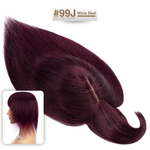 Stylonic Fashion Boutique China / 6 inches 27g / 99J|7x13|Center Part|150% Women's Topper Hair
﻿