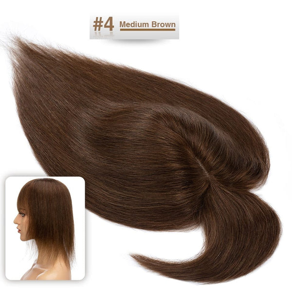 Stylonic Fashion Boutique China / 6 inches 27g / 4|7x13|Center Part|150% Women's Topper Hair
﻿