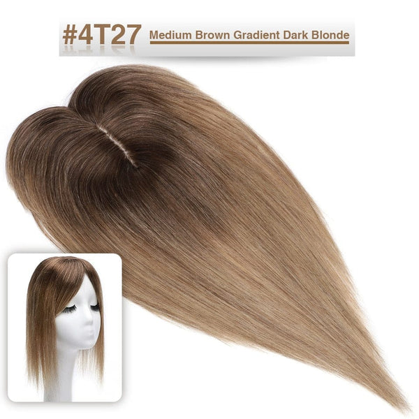 Stylonic Fashion Boutique China / 6 inches 27g / 4T27|7x13|Center Part|150% Women's Topper Hair
﻿