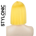 Stylonic Fashion Boutique Synthetic Wig 2C / 12inches Yellow Cosplay Wig Yellow Cosplay Wig - Stylonic