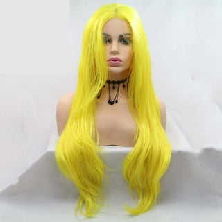 Stylonic Fashion Boutique Lace Front Synthetic Wig Yellow Lace Front Wig Yellow Lace Front Wig | Yellow Wigs - Stylonic 